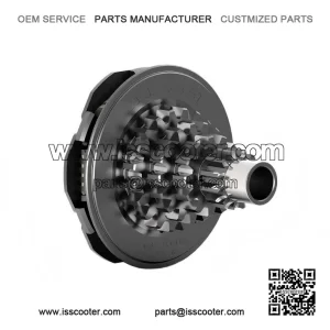 Gear Shift Kit with Crash Pads for Vespa 125/150/200 PX, PE & Rainbow.