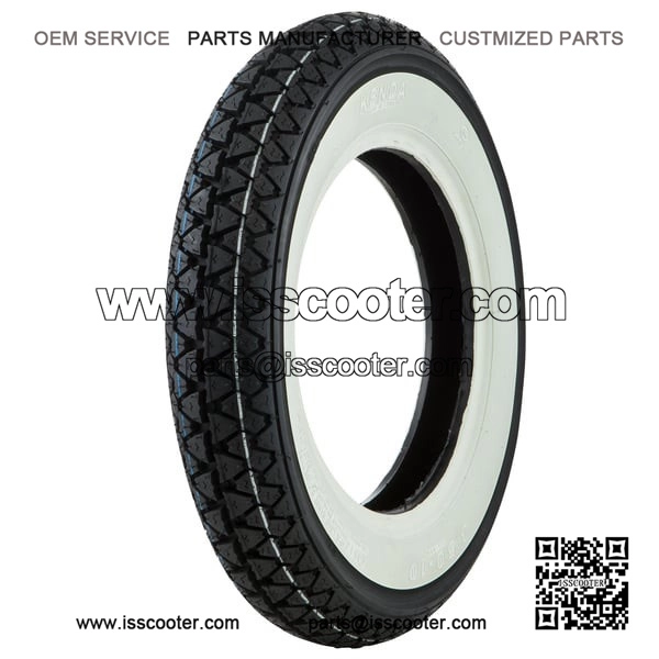 350 x 10 Inch White Wall Tyre for Split Rims ?C fits VESPA PX, T5 & PE CLASSIC.