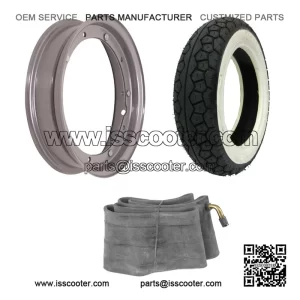 Wheel Cover and Hose Set for Vespa Classic PX 125 T5 Elestart (VNX5).