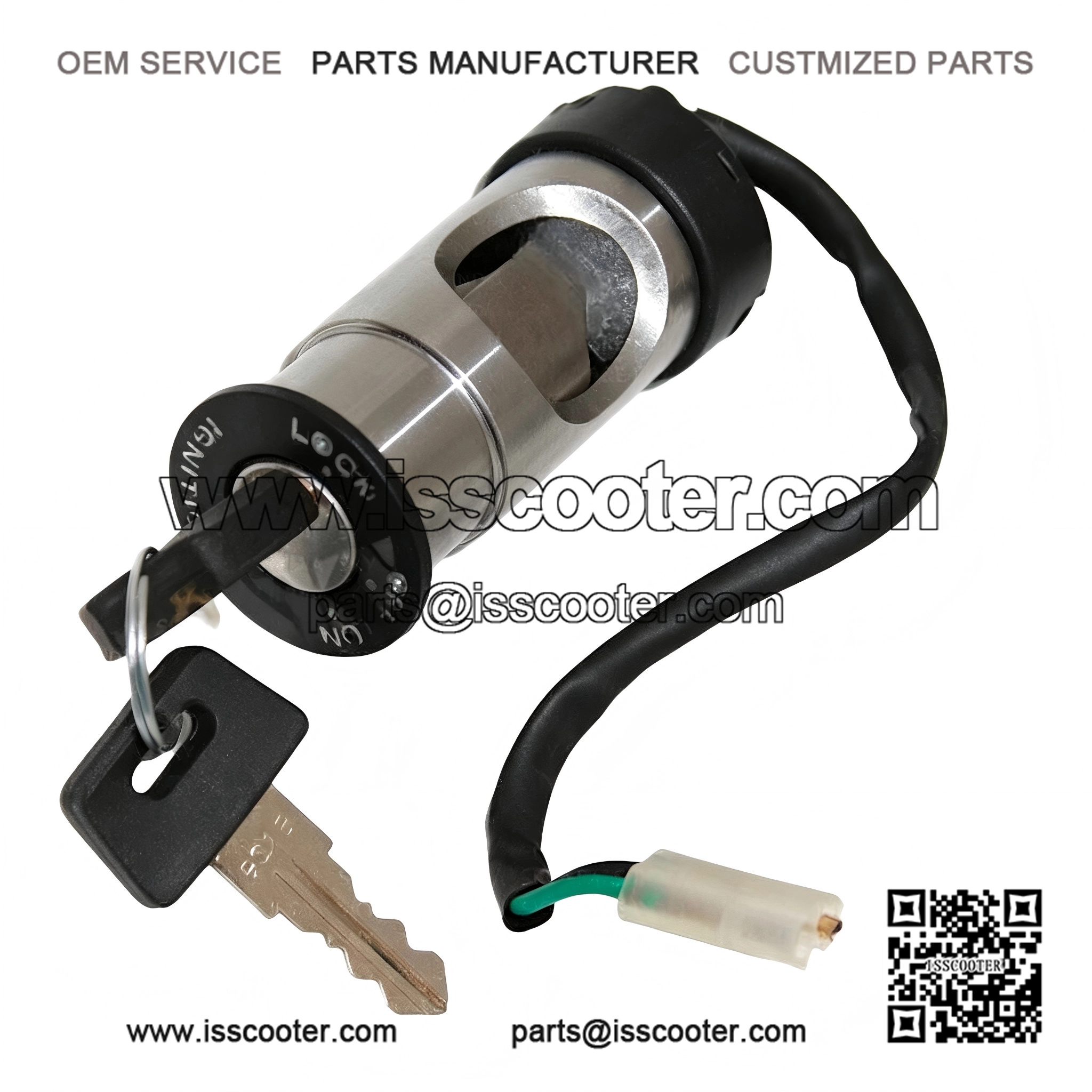 Complete Steering Lock / Ignition System for Vespa PX, T5, LML & Star.