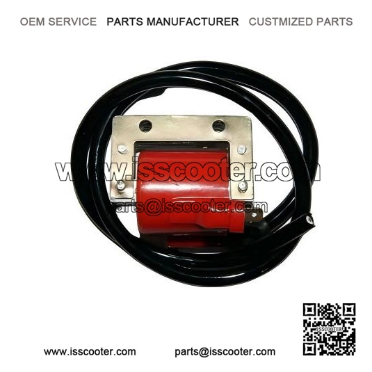 Grey HT Ignition Coil for Vespa PX, LML, Star & Stella Scooters.