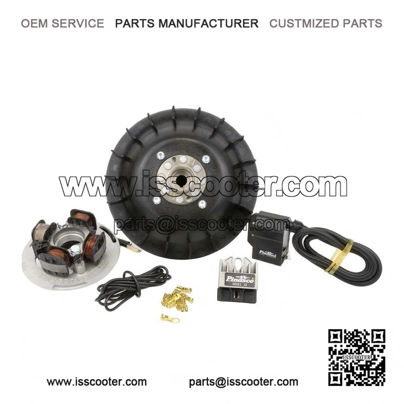Electronic Ignition Kit with Flywheel (1.1 Kg) for Vespa PX 125/150/200.