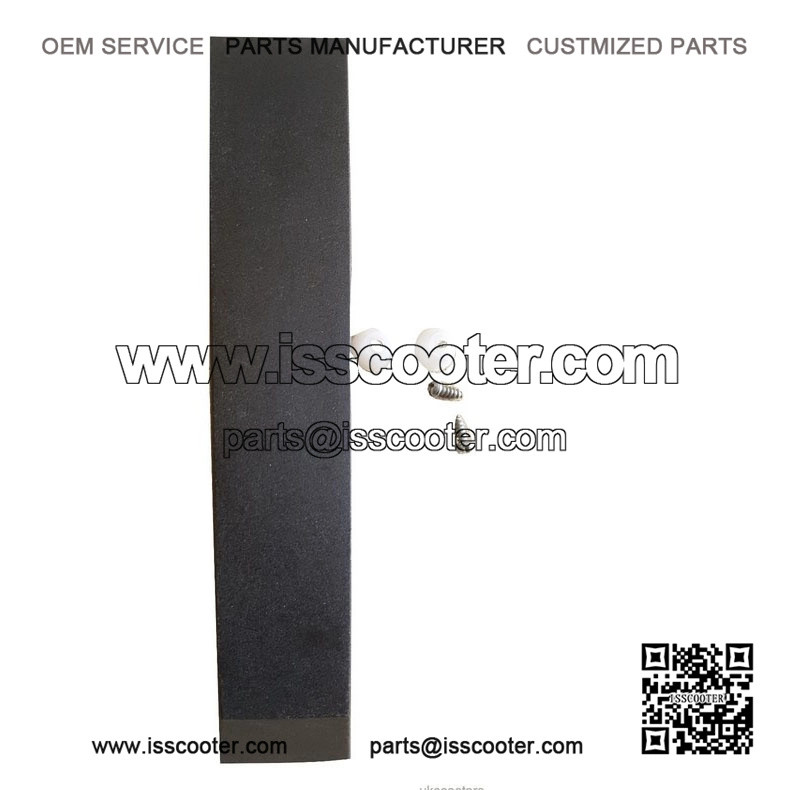 Matte Black Plastic Front Mudguard Crest (185mm Lusso type) for Vespa PX 125/150/200 & LML.