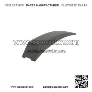 Matt Grey Mudguard Crest for Piaggio Vespa PX (1984-Onwards).