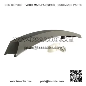 Mudguard Crest (Grey/Black) for Vespa PX80-200, PE, Lusso, PX '98 & MY.