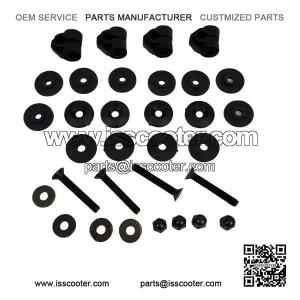 Knobs / Spacers / Bolts for Windscreen Mounting Kit ?C fits Vespa PX-PE.