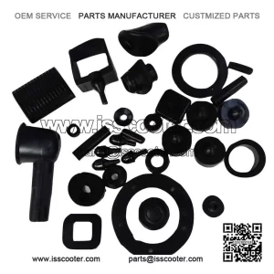 29-Piece Black Rubber Grommet Kit ?C includes new brake pedal rubber, fits PX/LML/P etc.