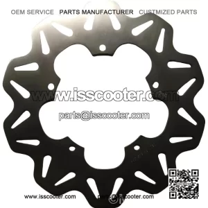 Carbon Brake Disc and Pads for Vespa PX & LML 125/150/200 (PX125/PX150/PX200).