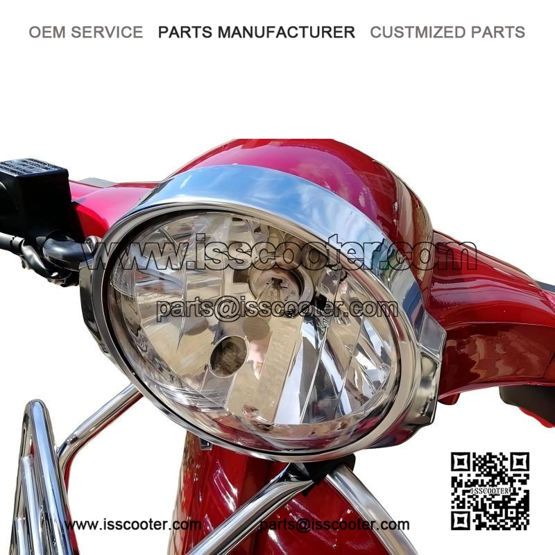 Chrome Headlight Surround (146mm) for Vespa PX & LML 125/150/200.