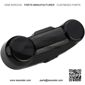 Gloss Black Fork Link Cover for Vespa PX, T5 & LML.