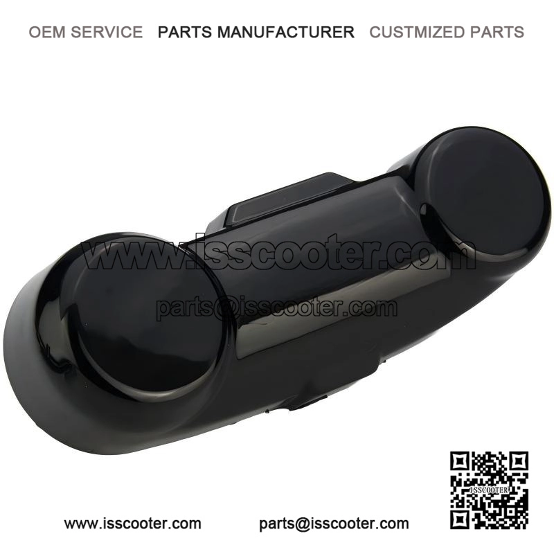 Gloss Black Fork Link Cover for Vespa PX, T5 & LML.
