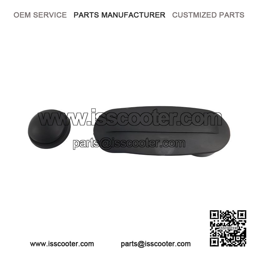 Black Plastic Front Fork Suspension Arm Cover for 1983 VESPA PX, LML, Stella & Star.