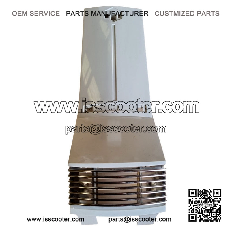 Unpainted Late-Type Horncast with Chrome Grill for Vespa PX MK1, LML Star & Disc Horncasting.