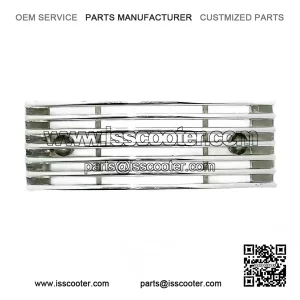 Brand New Chrome Plated Horn Cast Grill for Vespa PX & LML.