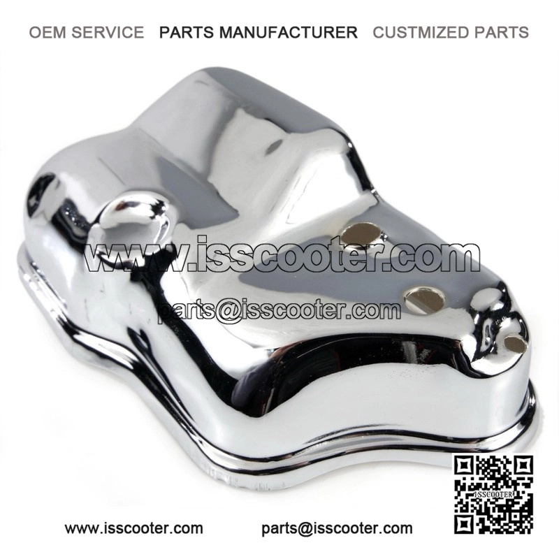 Chrome Oil Injection Type Carburetor Cover for VESPA PX125E, PX150E, PX200E & T5125.