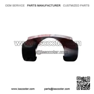 Black Flyscreen / Fly Wind Screen Mod / Shield for Vespa PX & LML.