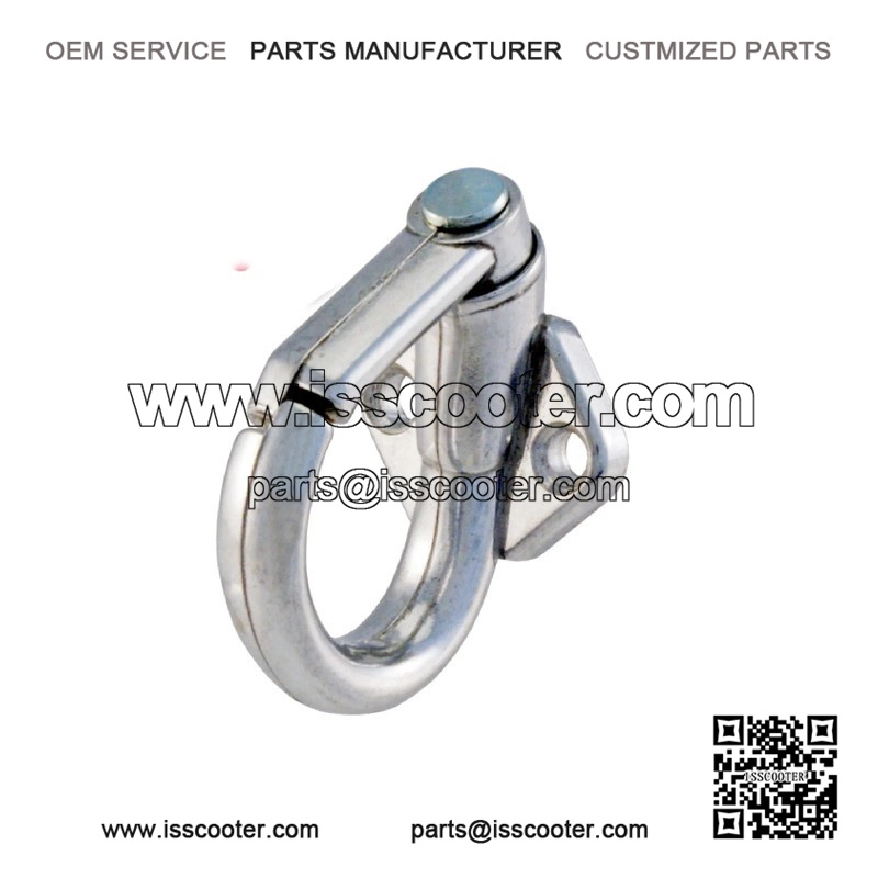 Chrome / Black Luggage Hook for Vespa PX, T5 125cc, Rally, Sprint & GT.
