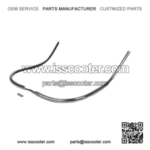 Polished Steel Legshield Beading for VESPA VNA, VBB, VBA, PX, Sprint, GTR & Sportique.
