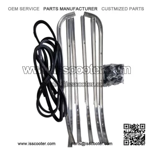 Floor Runner Kit with Strips/Channels for VESPA PX 125/150/200 & PE EFL.