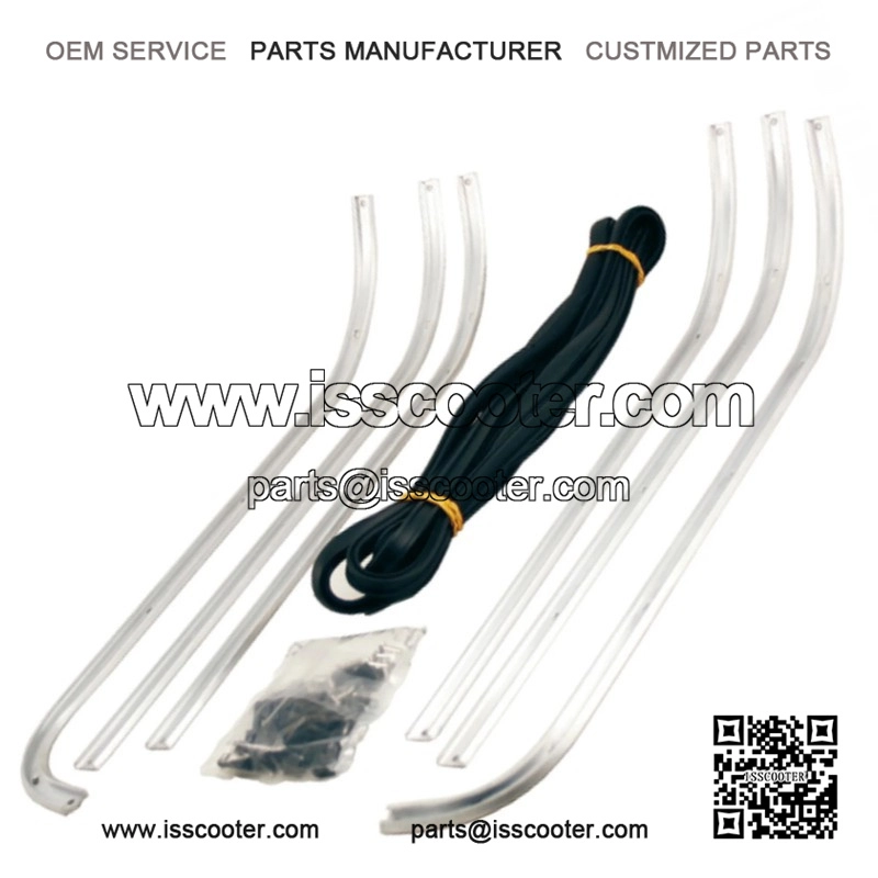 Complete Footboard Runner Kit for Piaggio Vespa PX, T5 & PE.