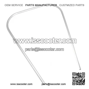Silver Plastic One-Piece Legshield Trim / Beading for Vespa PX & T5 125/150/200.