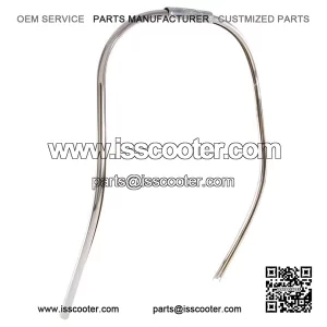 Chrome 2-Piece Legshield Surround Beading Trim for VESPA PX, PE & LML STAR.