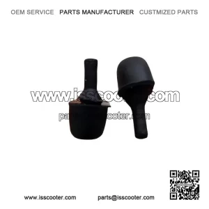 Set of 2 Rubber Buffer / Stopper for Vespa PX, LML Star, Stella Tool Box Door