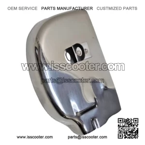 Stainless Steel Gear Selector Box Cover for Vespa T5 & T5 Classic ?C fits PX Gearing 125cc.