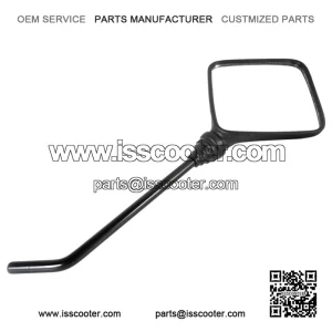 Left or Right Hand Side Black Mirror for Piaggio Vespa PX, PK & T5.