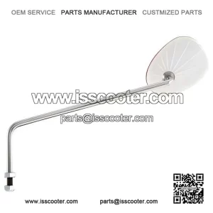 Standard Right RED Mirror for Vespa PX Non-Disc Models & T5 Classic.