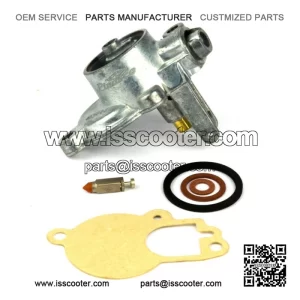 SI 24.24 Carburetor Cover Kit with Enlarged Conical Needle for Vespa PX 150.