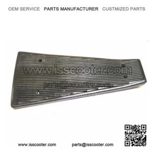 Black Center Floor Mat for Vespa PX 80-200, Lusso, T5 & LML.