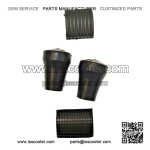 Kickstart / Rear Brake Pedal Rubber & Stand Feet Kit ?C fits ALL VESPA PX & PE Models.
