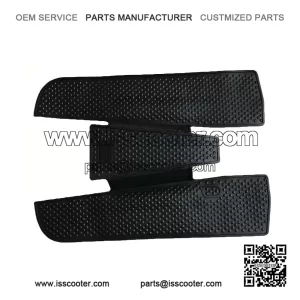 Black Center Floor Mat / Rubber for Vespa PX, LML, Star & Stella.