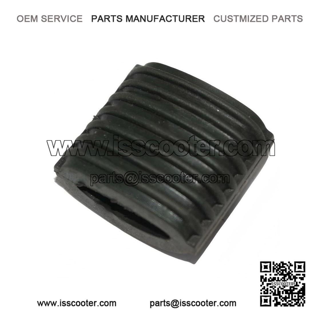 KICK START RUBBER WITH DURABLE GRIP ?C Fits Vespa PX, LML, Star, Stella Scooters