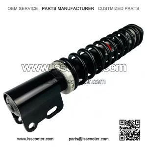 Black Front Shock Absorber for Vespa PX & T5.