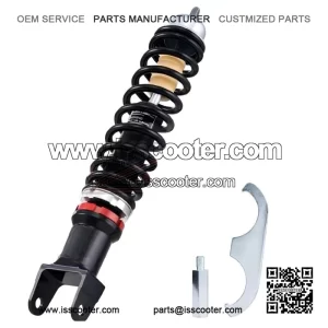 Carbon Fiber Rear Shock Absorber (6314-HTN) for VESPA PX125 CAT 2007.