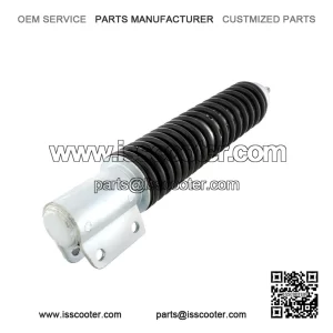 Standard Carbon Black Spring Front Shock Absorber, Vespa PX125E, PX150E, PX200E