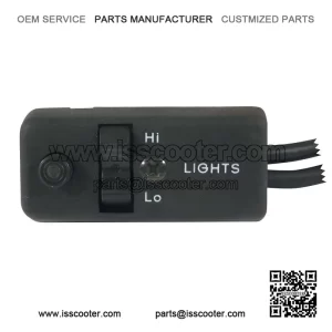 Horn and High-Low Beam Switch for Vespa P/PX Scooters.
