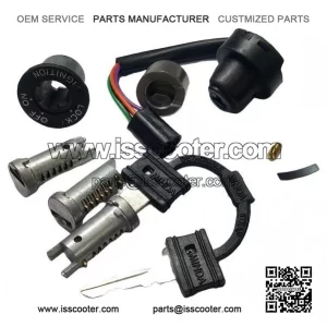 Electric Start Ignition Switch Kit (4-Wire DC) for VESPA PX, LML & T5 ?C UK Stock.