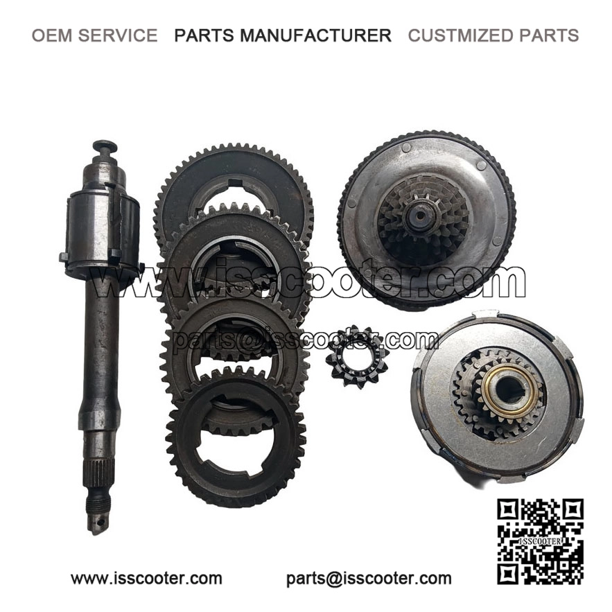 Complete Gear Box & Clutch Assembly for VESPA PX, LML, STELLA & STAR.