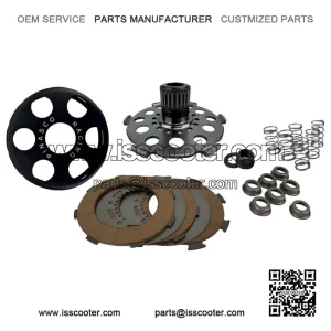 6-Spring Power Clutch Kit (25090500) for Vespa PX PE 125-150.