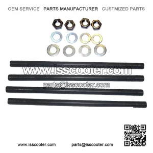 High Strength Cylinder Stud Kit with Fixings for Vespa PX 125.