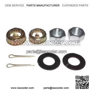 Rear & Front Hub Wheel Nut / Washer Kit ?C fits Vespa LML, PX, Star & Stella.