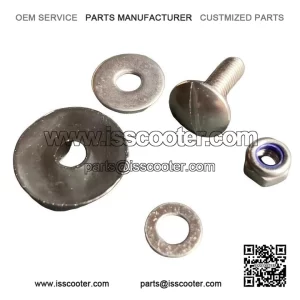 Stainless Steel V2A Fender Mounting for Vespa PX, V50, Primavera, Sprint, Rally, GTR & ET3.