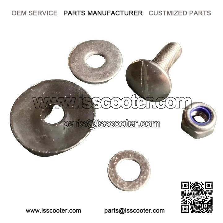Stainless Steel V2A Fender Mounting for Vespa PX, V50, Primavera, Sprint, Rally, GTR & ET3.