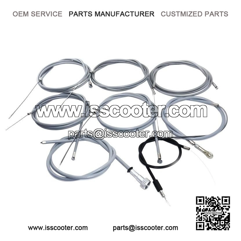 Control Cable Set ?C compatible with Vespa PX, P, Stella, P200e, PX150 & PX200 Scooters.