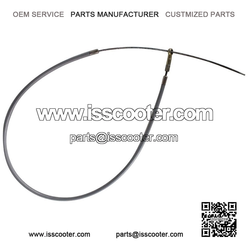 Complete Rear Brake Cable with Loop for Vespa P/PX Scooters.