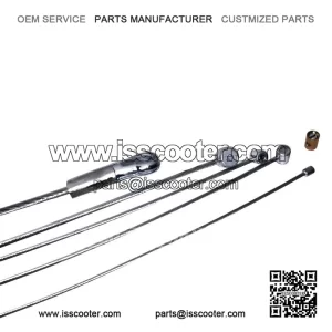 Inner Cable Set (inc. Extra Long Throttle) for Vespa P200E / EFL / PX Disc Models.
