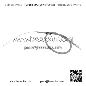 Brand New Grey Friction-Free Choke Cable (Inner & Outer) for VESPA PX, T5 & LML (#23D24).